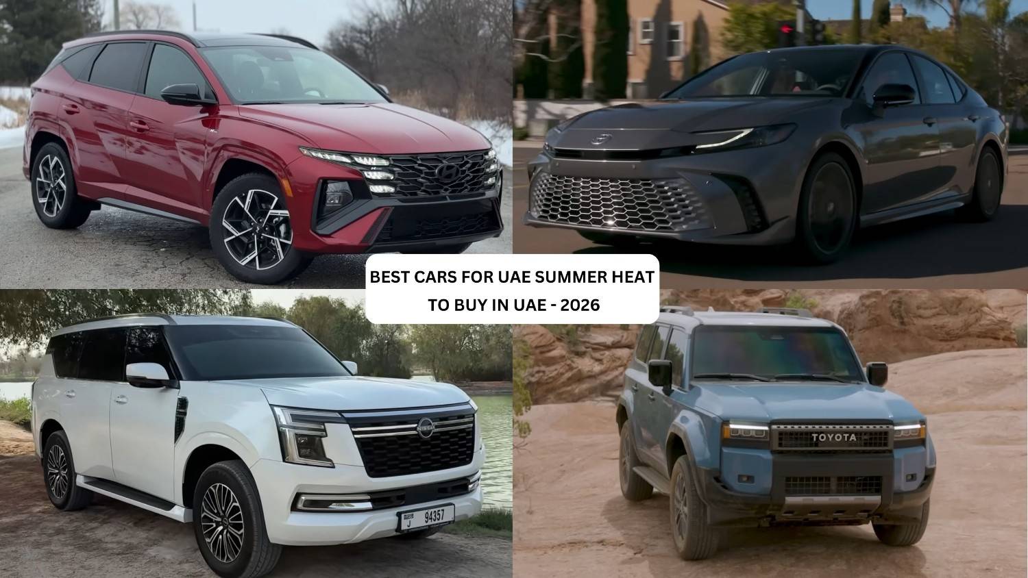 Best Cars for UAE Summer Heat 2026