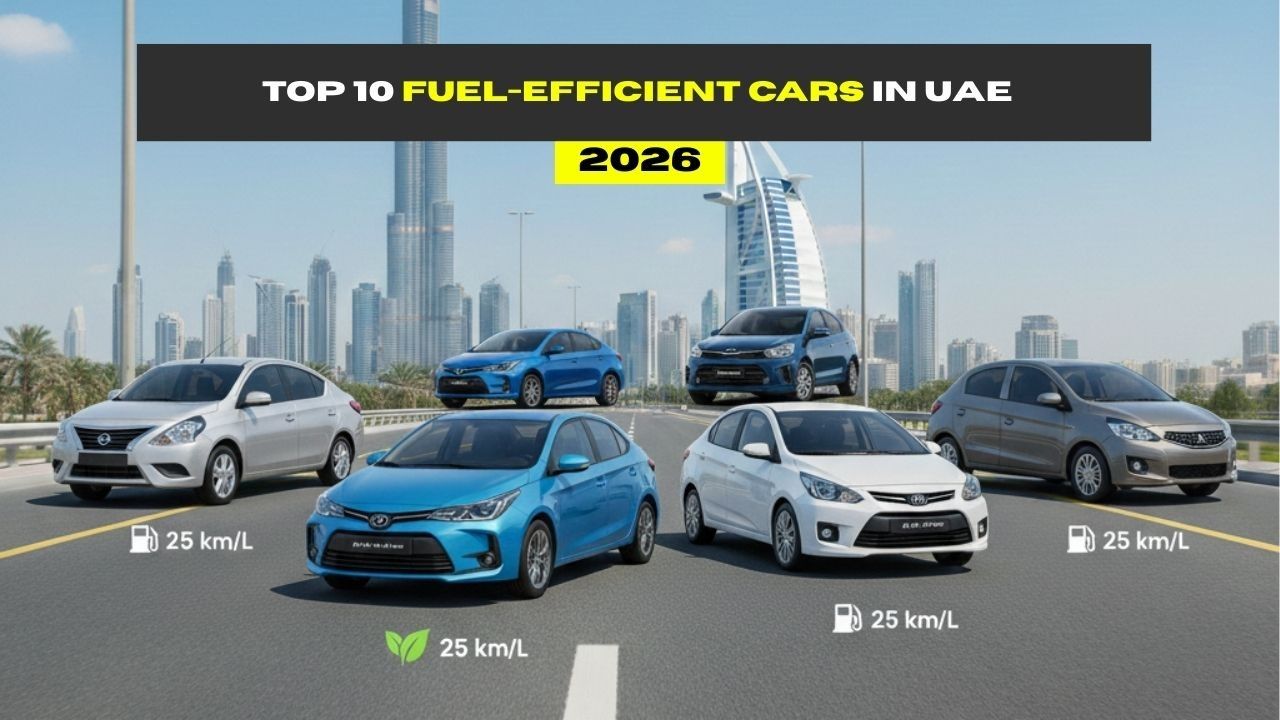Top 10 Fuel-Efficient Cars in UAE 2026