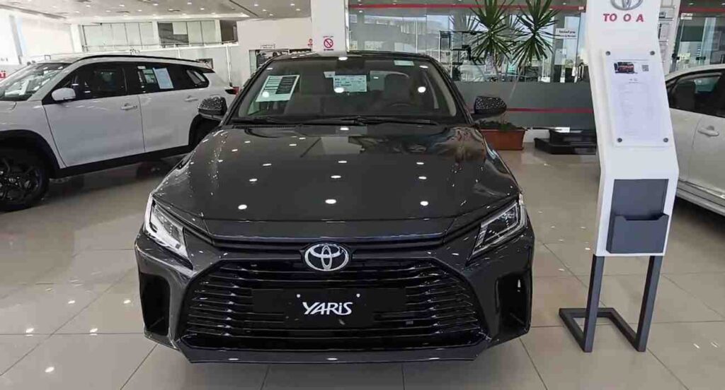 Toyota Yaris Sedan 2026 – Compact Sedan Car in UAE, fuel-efficient