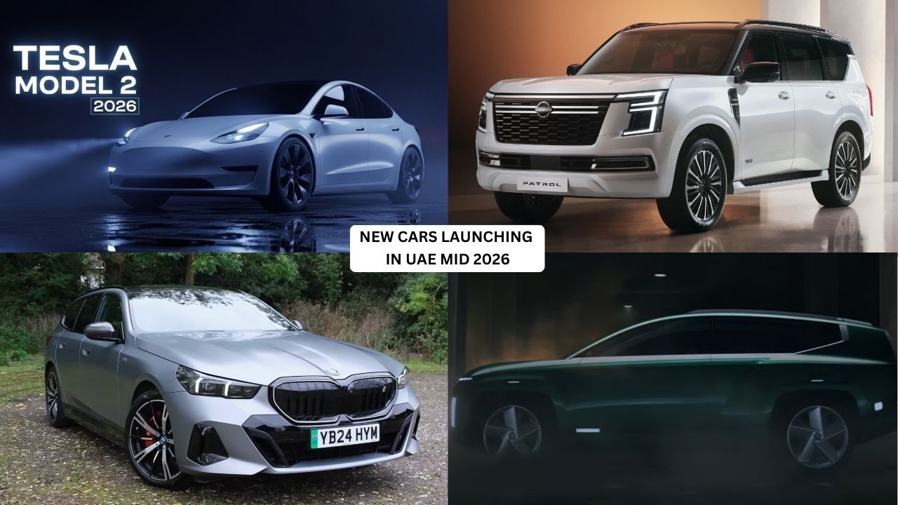New Cars Launching in UAE Mid 2026